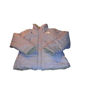 Girl's The North Face Reversible Fuzzy Jacket size 6